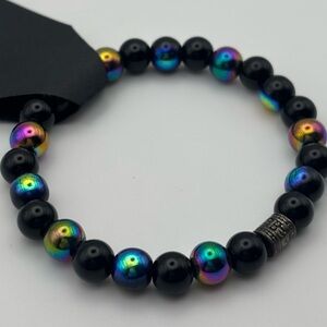 Multicolor Beaded Stretch Bracelet